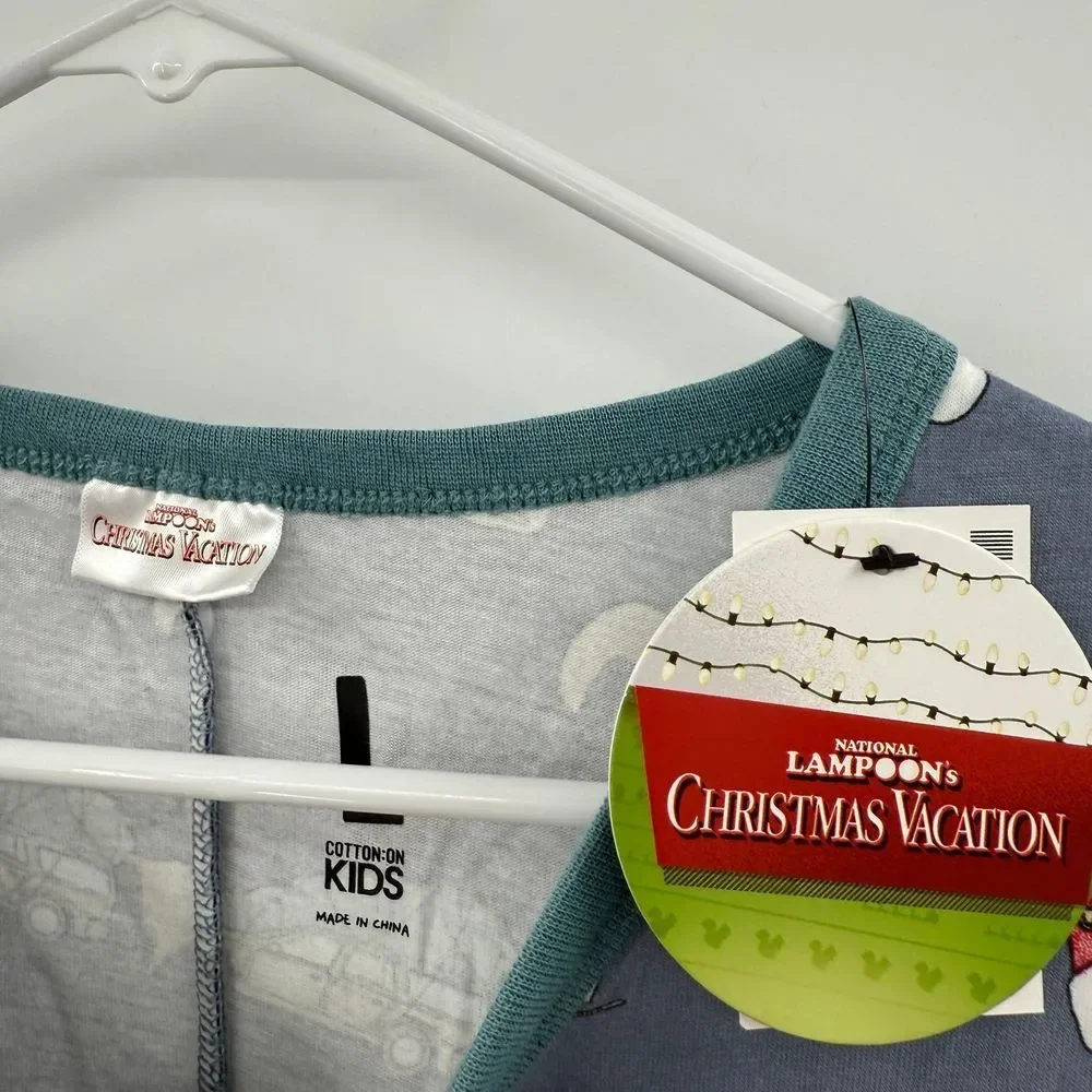 UNISEX COTTON ON NATIONAL LAMPOONS CHRISTMAS VACATION JUMPER‎ ONE PIECE PAJAMA L